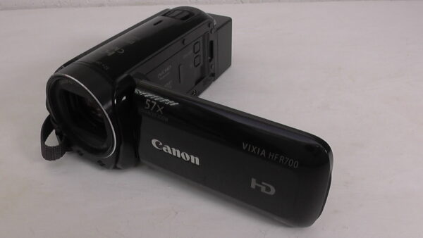 Filmadora canon hf-r700 camera de vídeo com estabilização de boa qualidade hdmi limpa jogos