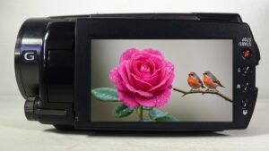 Filmadora sony hdr-xr520 com zoom óptico poderoso para capturar detalhes à distância hdmi limpa