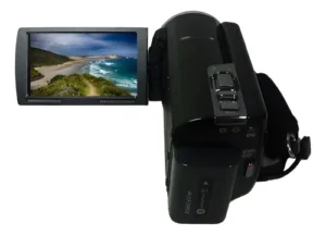 Filmadora Sony Hdr-xr260 Entrada Microfone Hdmi Limpa