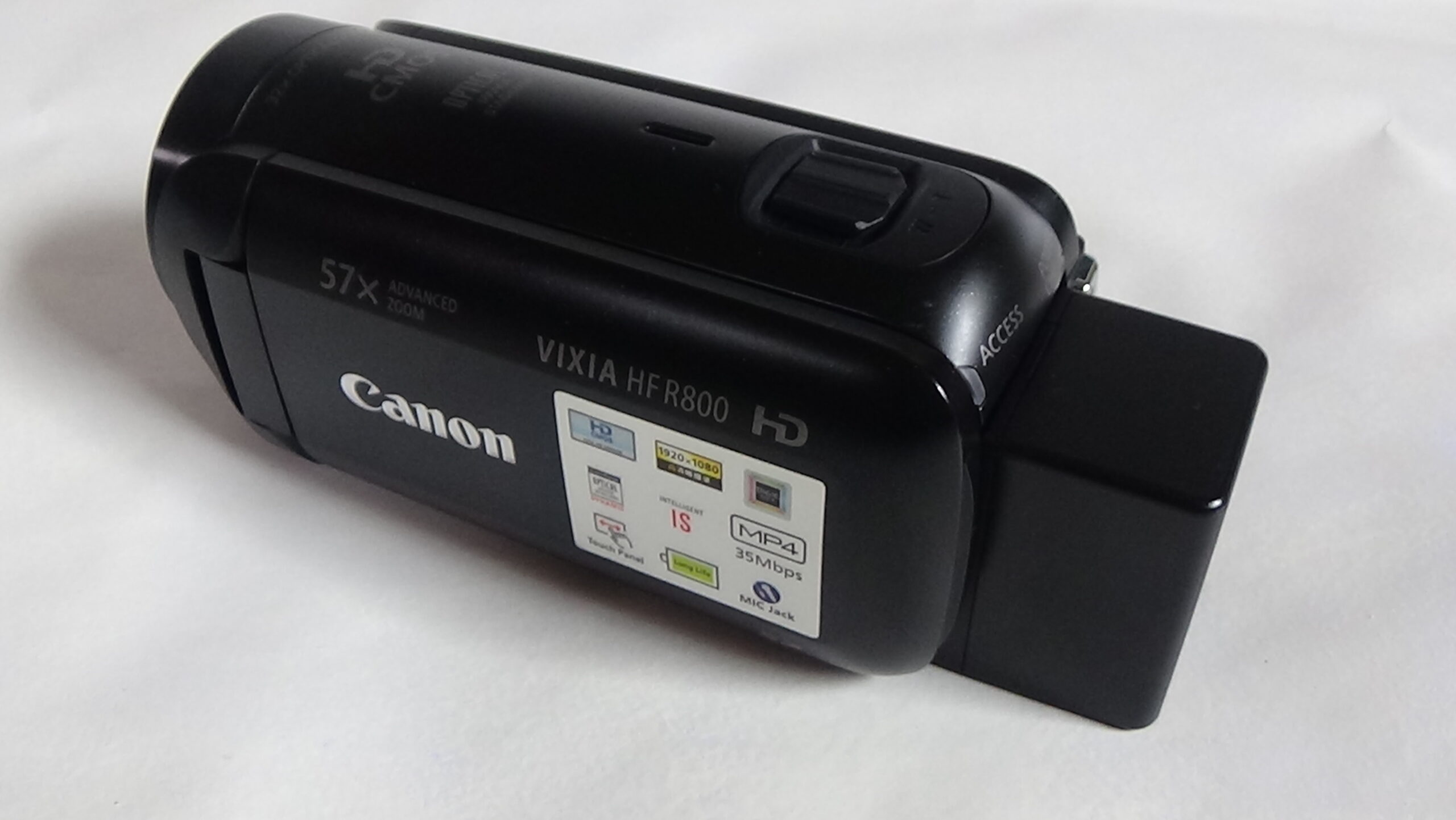 Filmadora Canon hf-r800 Usada semi Profissional Usada Digital Melhores Marcas - Imagem 9