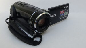 Filmadora sony cx200 e Câmera de filmagem uma oportunidade única para gravação de vídeos culinários