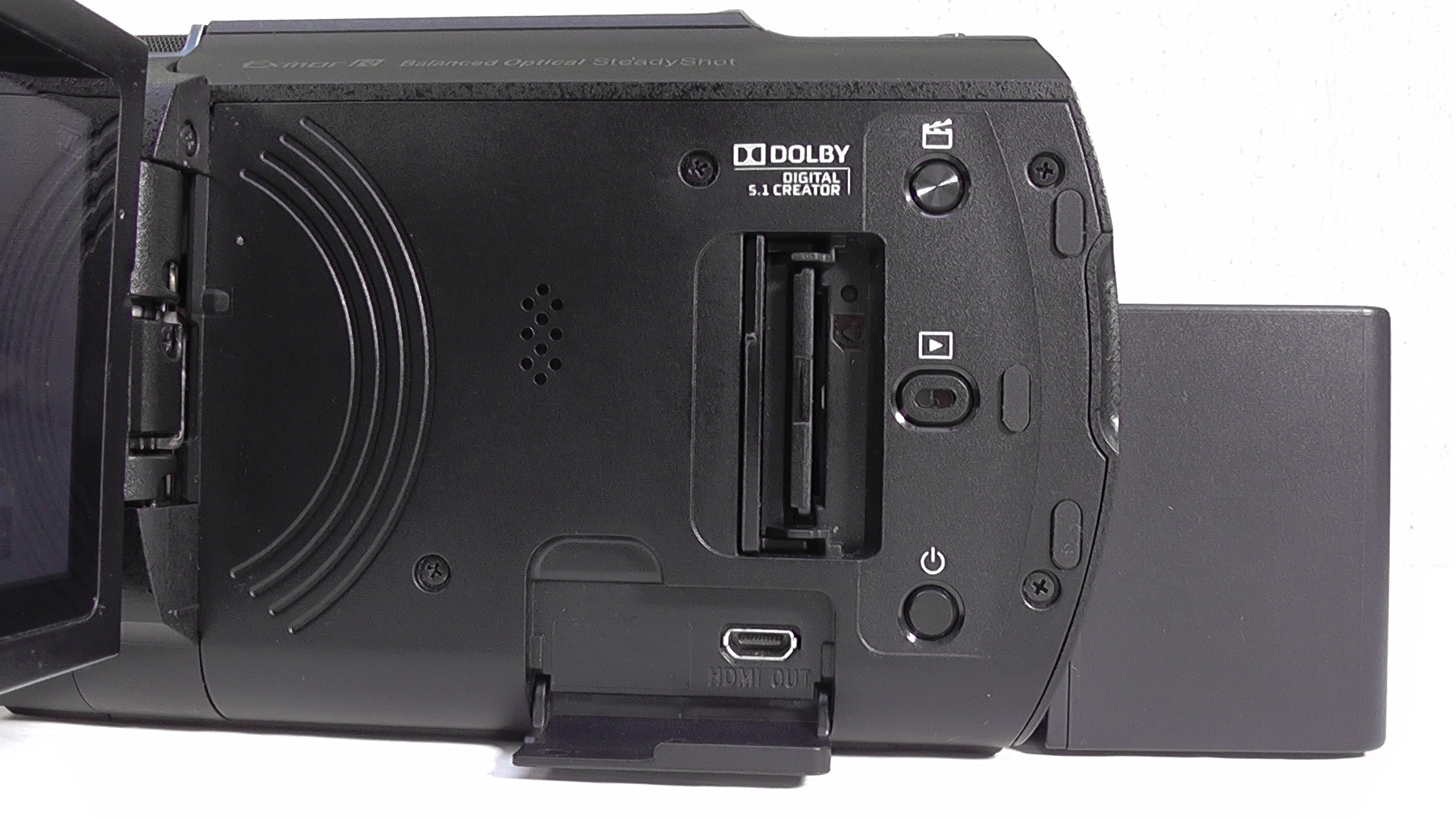 Filmadora sony fdr-ax43 4k de filmagem usada para produção de conteúdo corporativo e vídeos de treinamento. - Imagem 5