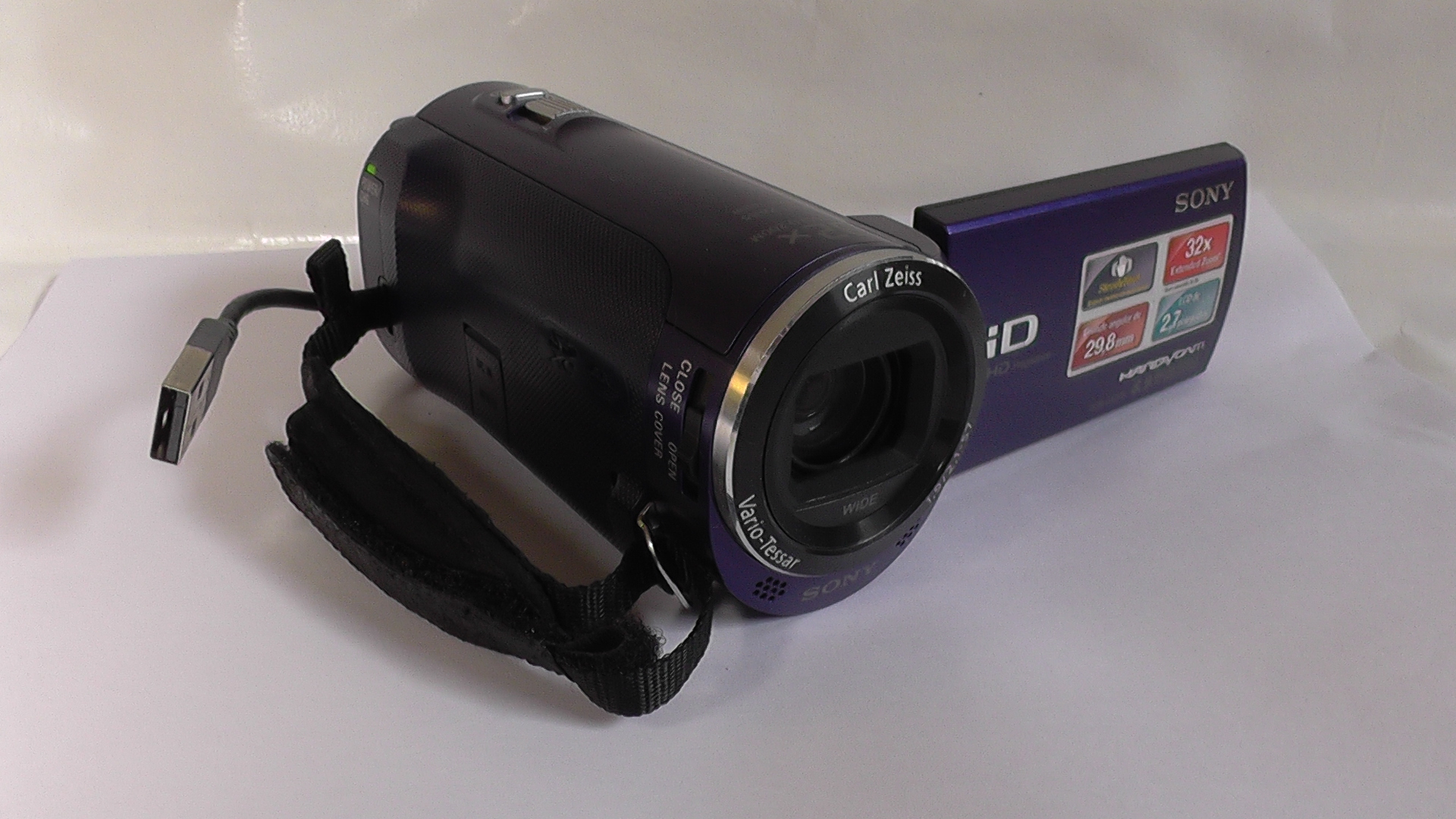 filmadora sony hdr-cx220 ferramenta essencial para criadores de conteúdo e semi profissionais. - Imagem 8
