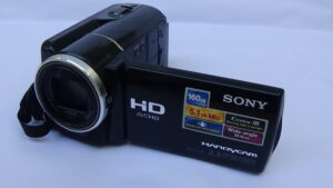 filmadora sony hdr-xr160 full hd qualidade superior para vídeos impecáveis. descontos especiais